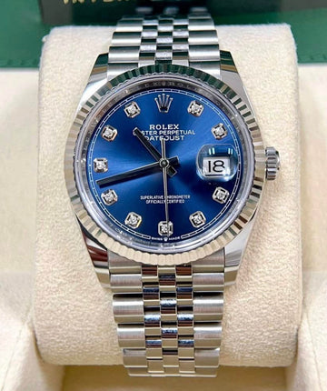 Rolex Datejust 36 UNWORN 2025 Datejust 36 BLUE DIAMOND JUBILEE 126234