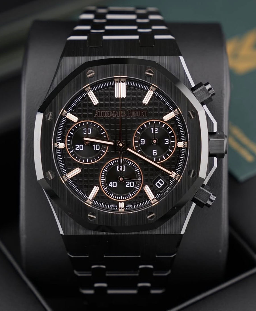 Audemars Piguet Royal Oak Chronograph 26240CE in black ceramic