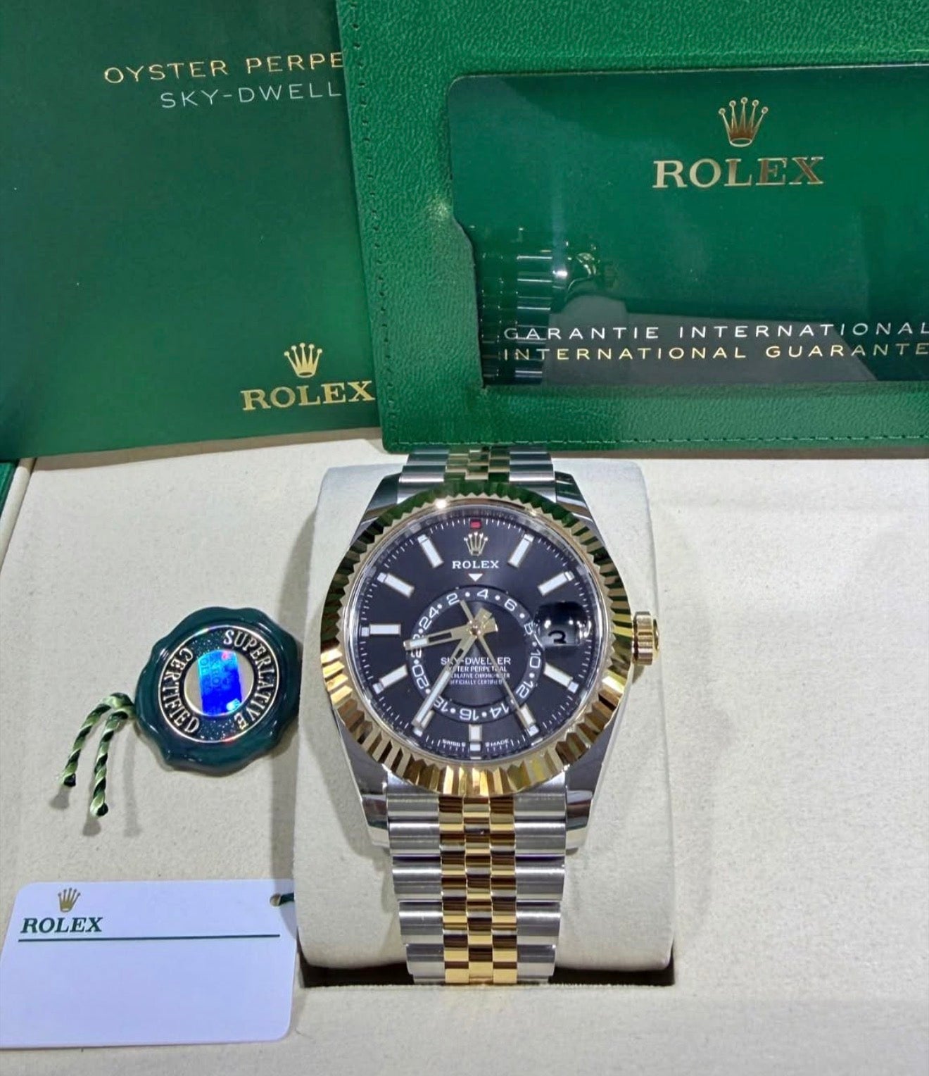 Rolex Sky-Dweller Bright Black Dial 336933