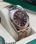 Rolex Datejust 41 Chocolate Index Dial 126331