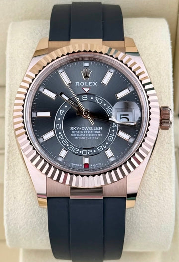 Rolex Sky-Dweller 18KT GOLD SLATE DIAL 2025 UNWORN 336235