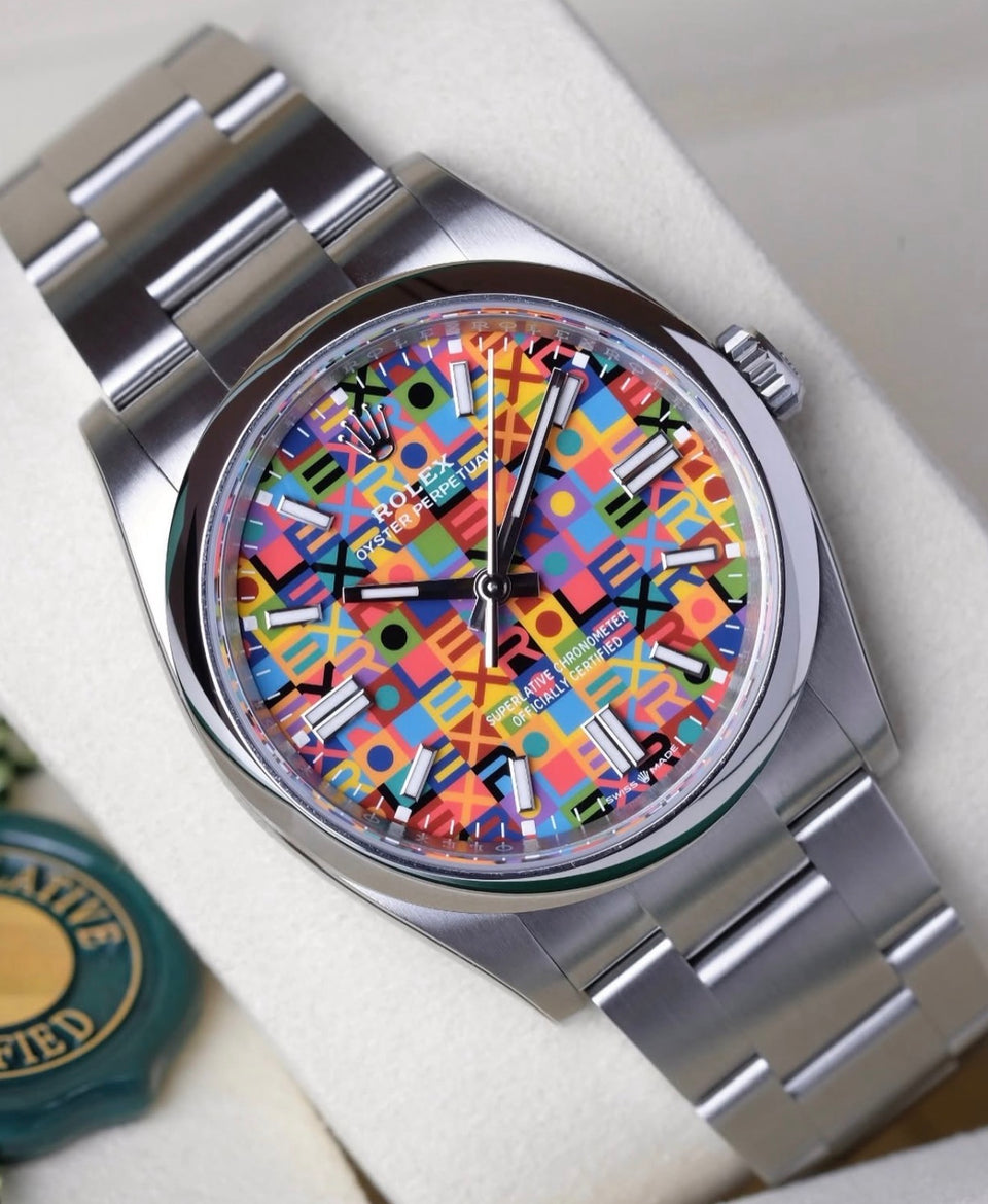 Rolex Oyster Perpetual 36 Jubilee Motif Dial 126000 UNWORN 2026