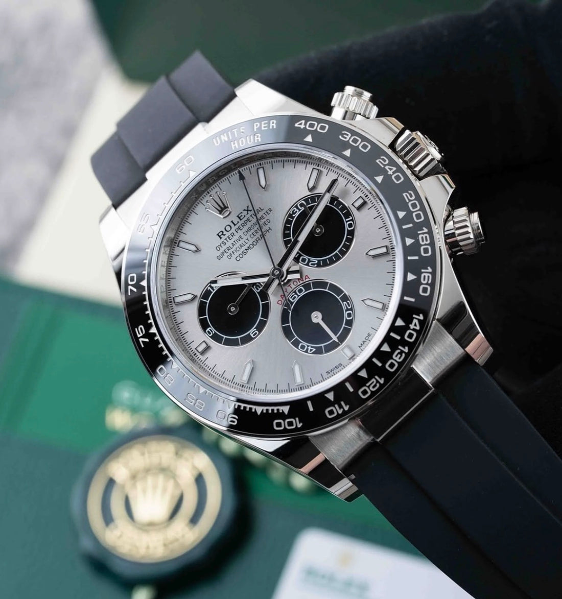 Rolex Daytona UNWORN 2025 Daytona SLATE DIAL 126519 18KT WHITE GOLD