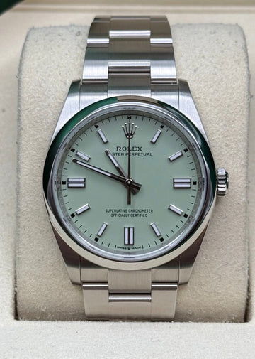 Rolex Oyster Perpetual 36 Pistachio Green Dial Oyster Bracelet 126000 UNWORN 2026