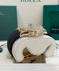 Rolex Cosmograph Daytona 126538TBR yellow gold golden diamond-set dial Oysterflex