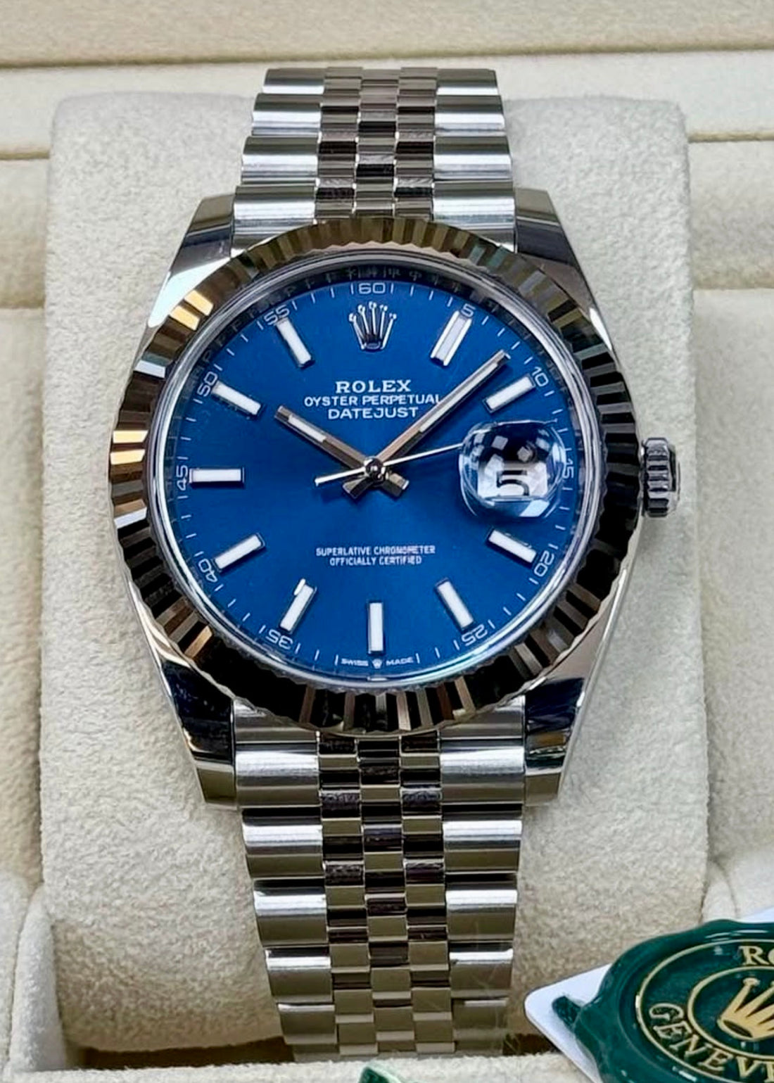 Rolex Datejust 41 BLUE JUBILEE 126334 UNWORN 2026