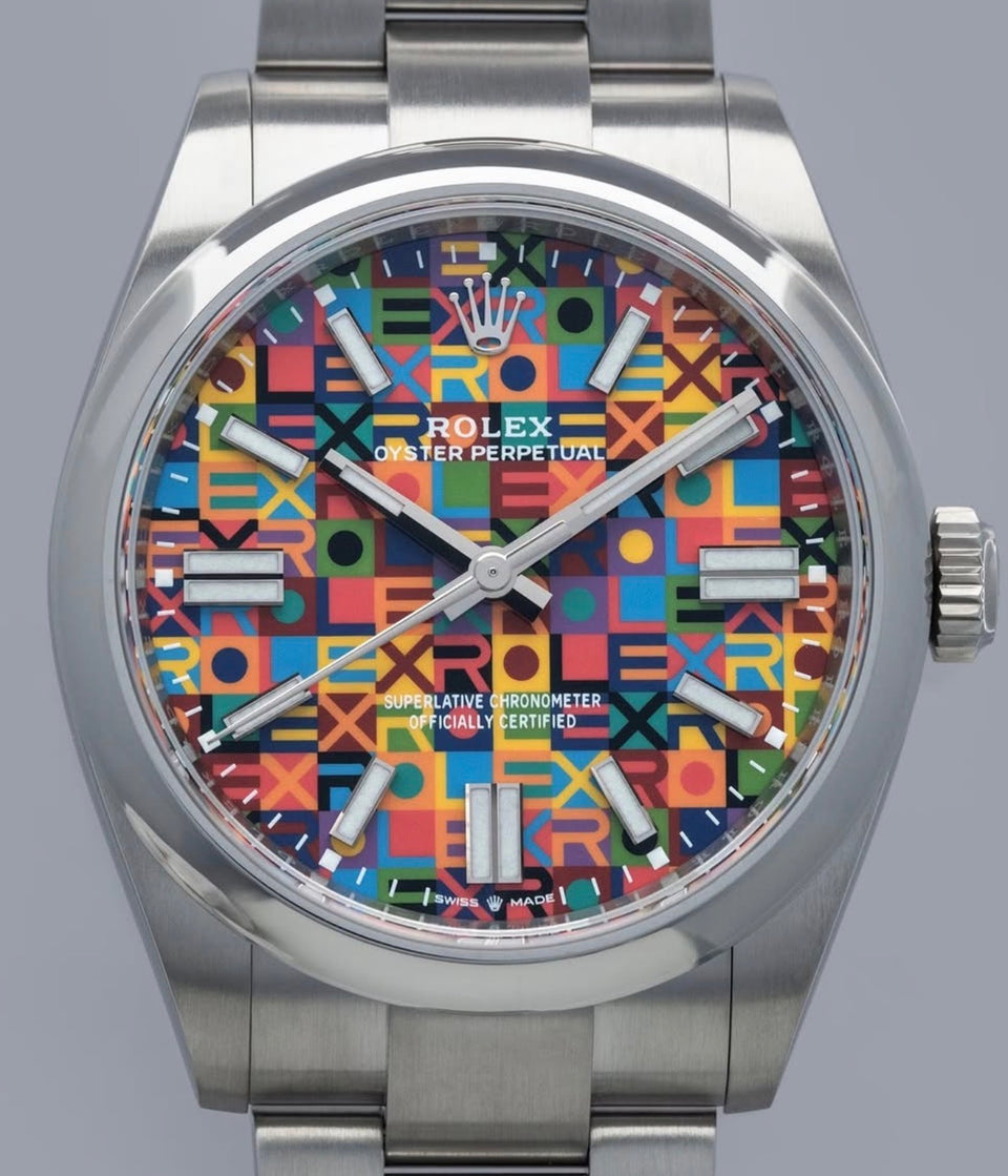 Rolex Oyster Perpetual 36 Jubilee Motif Dial Oyster Bracelet 126000