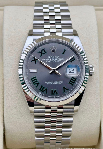 Rolex Datejust 36 WIMBLEDON Jubilee 126234 UNWORN 2026