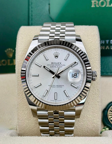 Rolex Datejust 41 SILVER INDEX JUBILEE 126334 UNWORN 2026