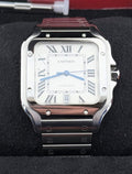 Cartier Santos de Cartier Large silvered opaline dial WSSA0018, alternate product view 7 of 9