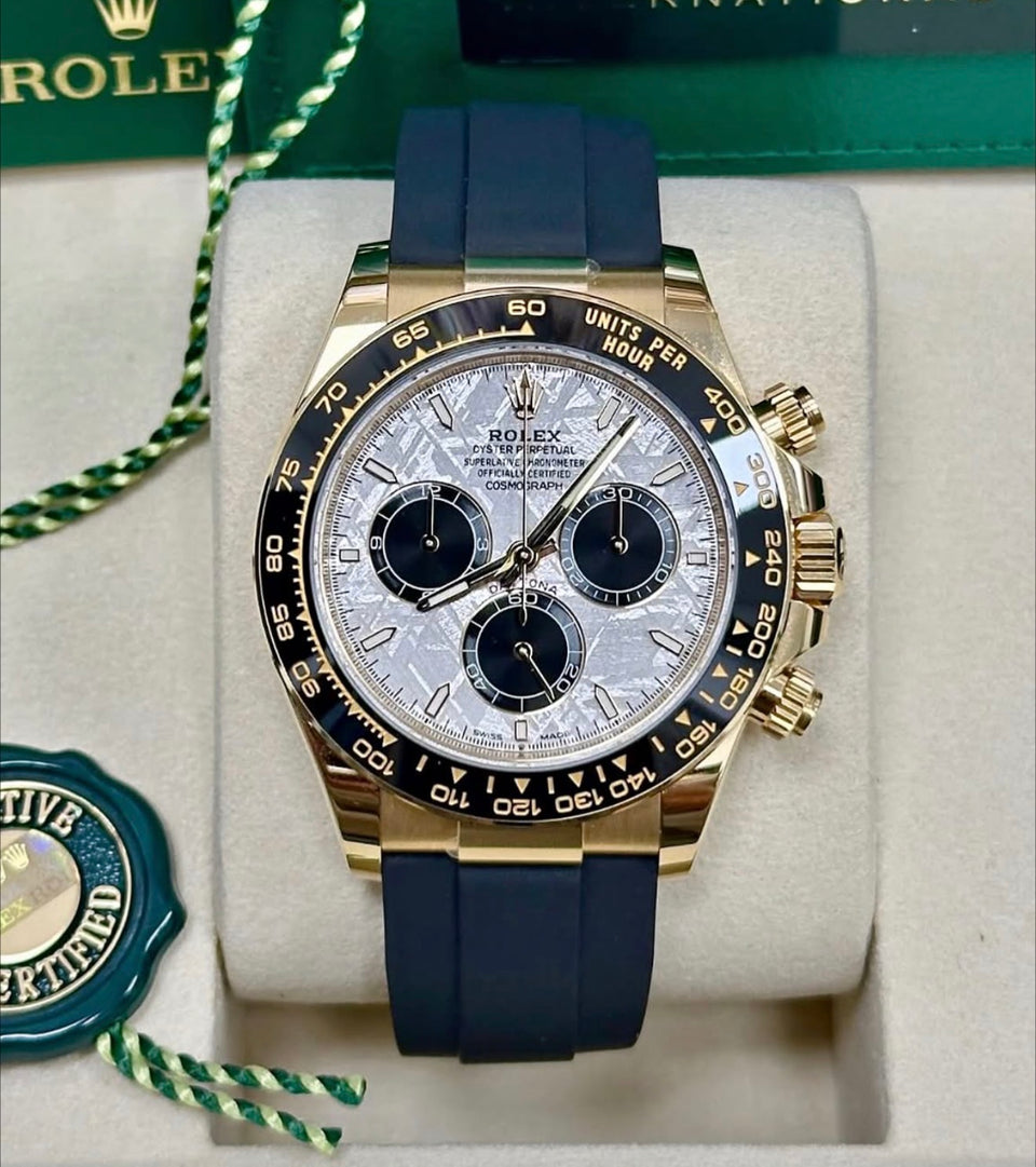Rolex 126518 Meteorite Dial on Oysterflex