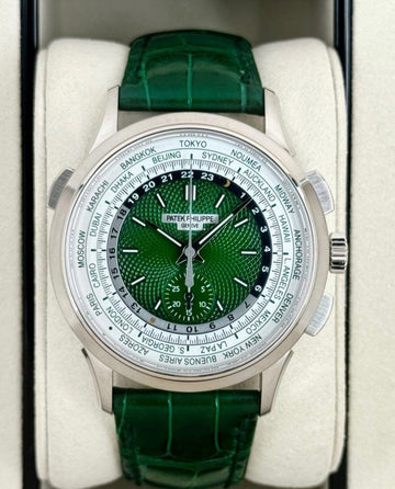 Patek Philippe World Time 5230P Green Unworn