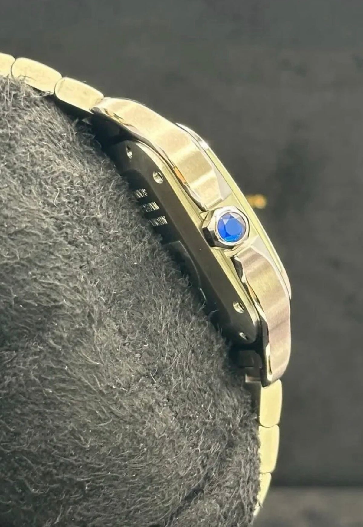 Cartier Santos de Cartier Medium silvered opaline dial WSSA0029, alternate product view 2 of 6