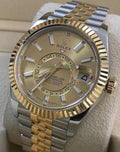 Rolex Sky-Dweller Champagne Dial Jubilee Bracelet 336933