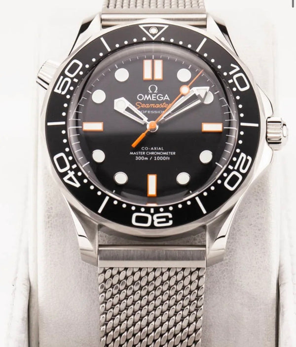Omega Seamaster Diver 300M black and orange
