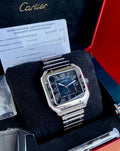 Cartier Santos de Cartier Large blue dial WSSA0030, alternate product view 5 of 6