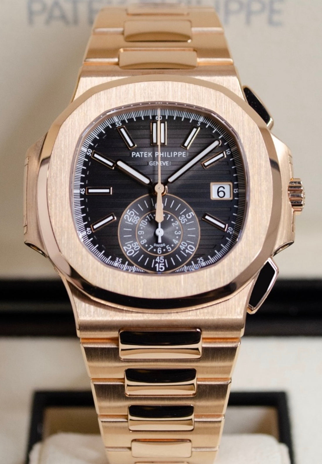 Patek Philippe 5980/1R Front View in Box
