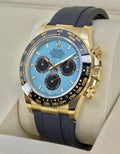 Rolex Cosmograph Daytona 40 Turquoise Blue Tiffany Dial Oysterflex Bracelet 126518LN