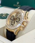 Rolex Cosmograph Daytona 126538TBR yellow gold golden diamond-set dial Oysterflex