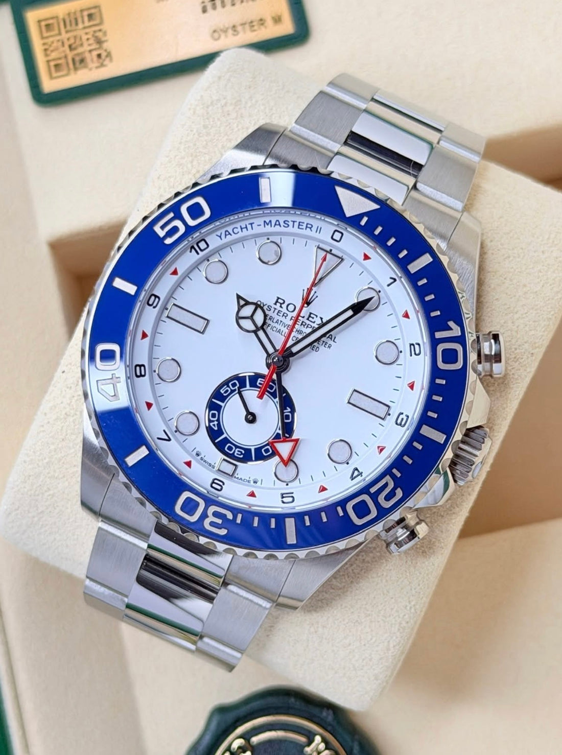 Rolex Yacht-Master II 44 Oystersteel 126680 UNWORN 2026