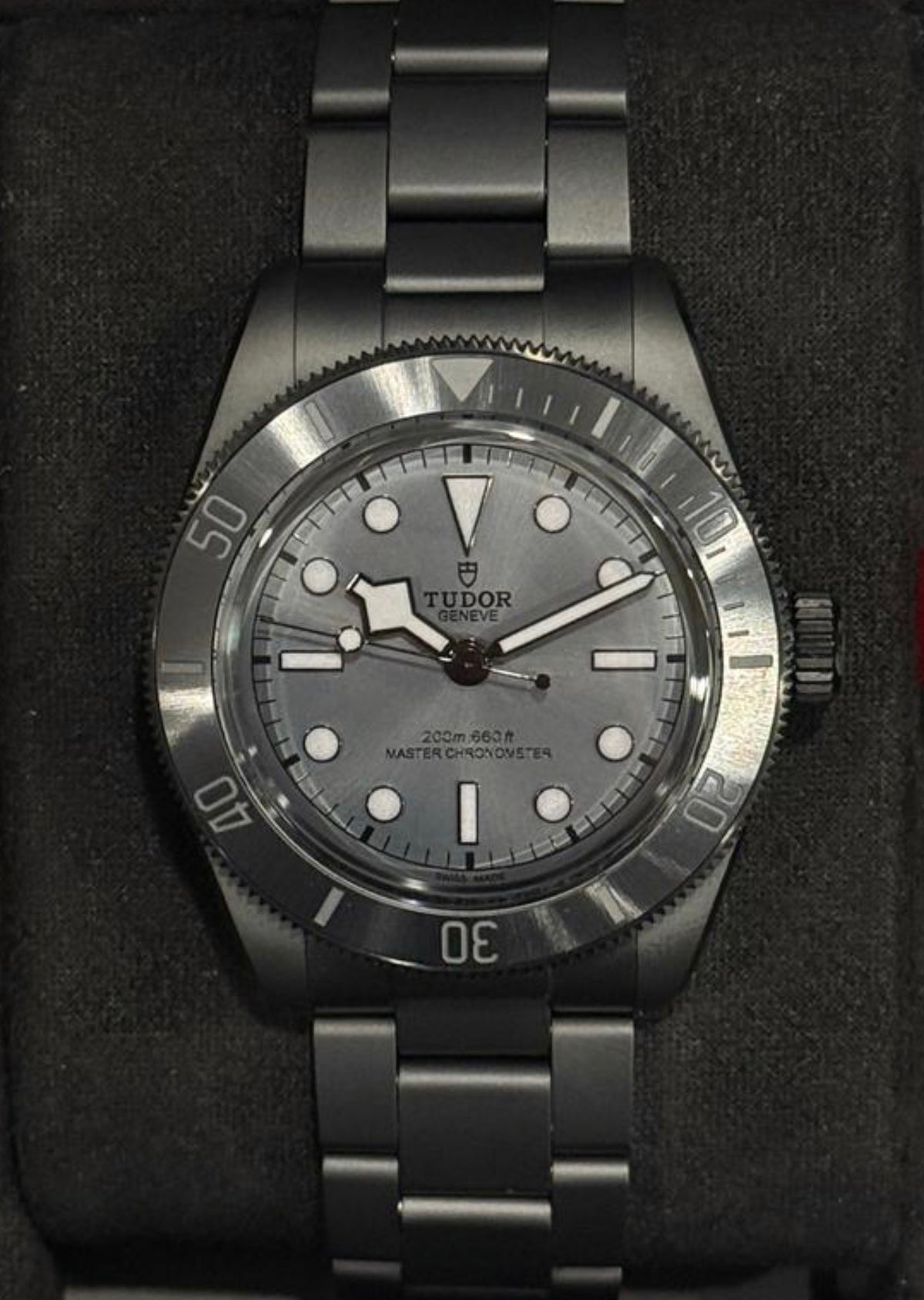 Tudor Black Bay Ceramic M7941A1ACNU-0001 — front view with bracelet