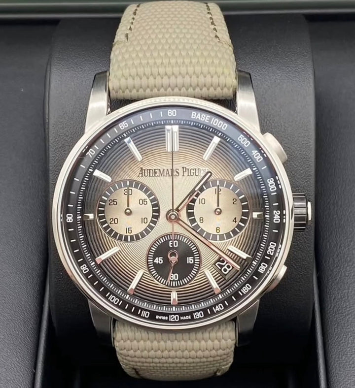 Audemars Piguet Code 11.59 Beige Dial Chronograph 26393QT.OO.A064KB.01