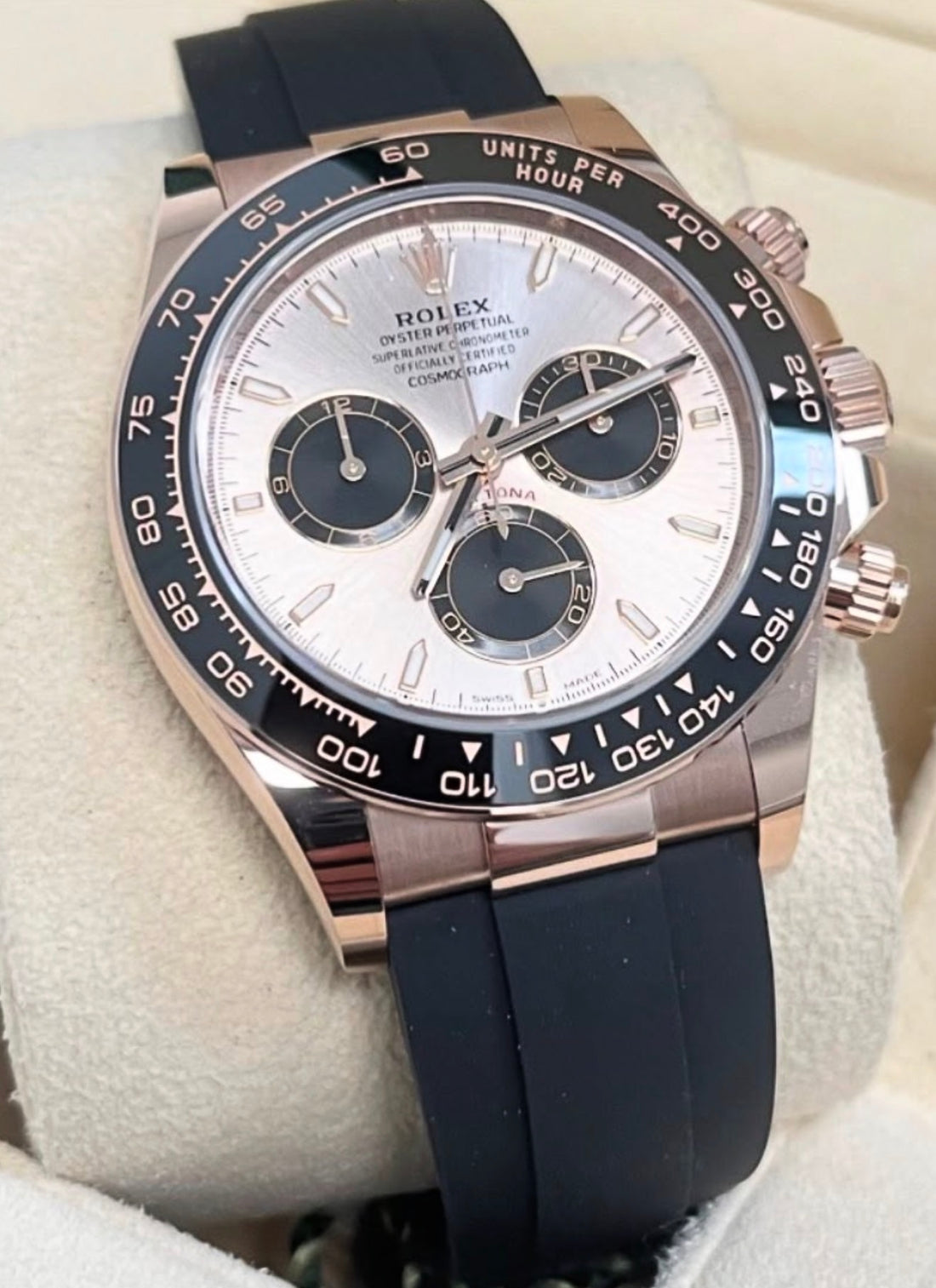 Rolex Cosmograph Daytona 126515LN Sundust and Bright Black Dial UNWORN 2026