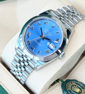 Rolex Datejust 41 UNWORN 2025 Datejust 41 BLUE ROMAN JUBILEE 126300