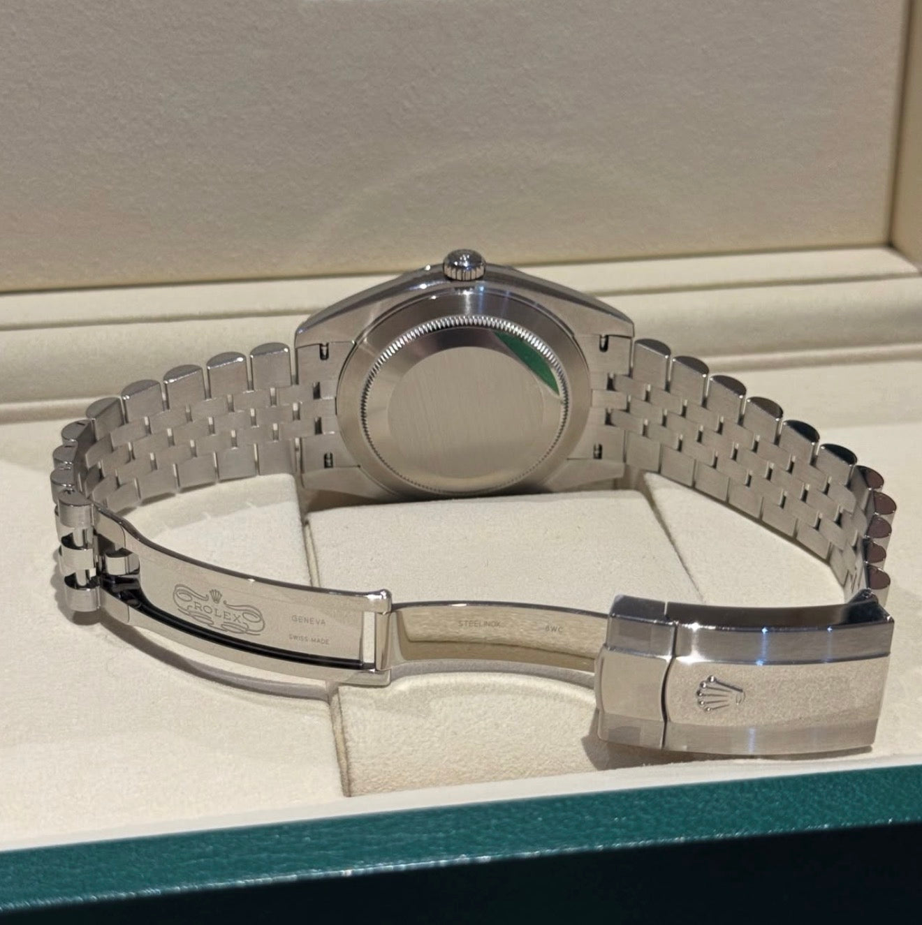 Rolex Datejust 41 Black Dial Jubilee Bracelet 126300