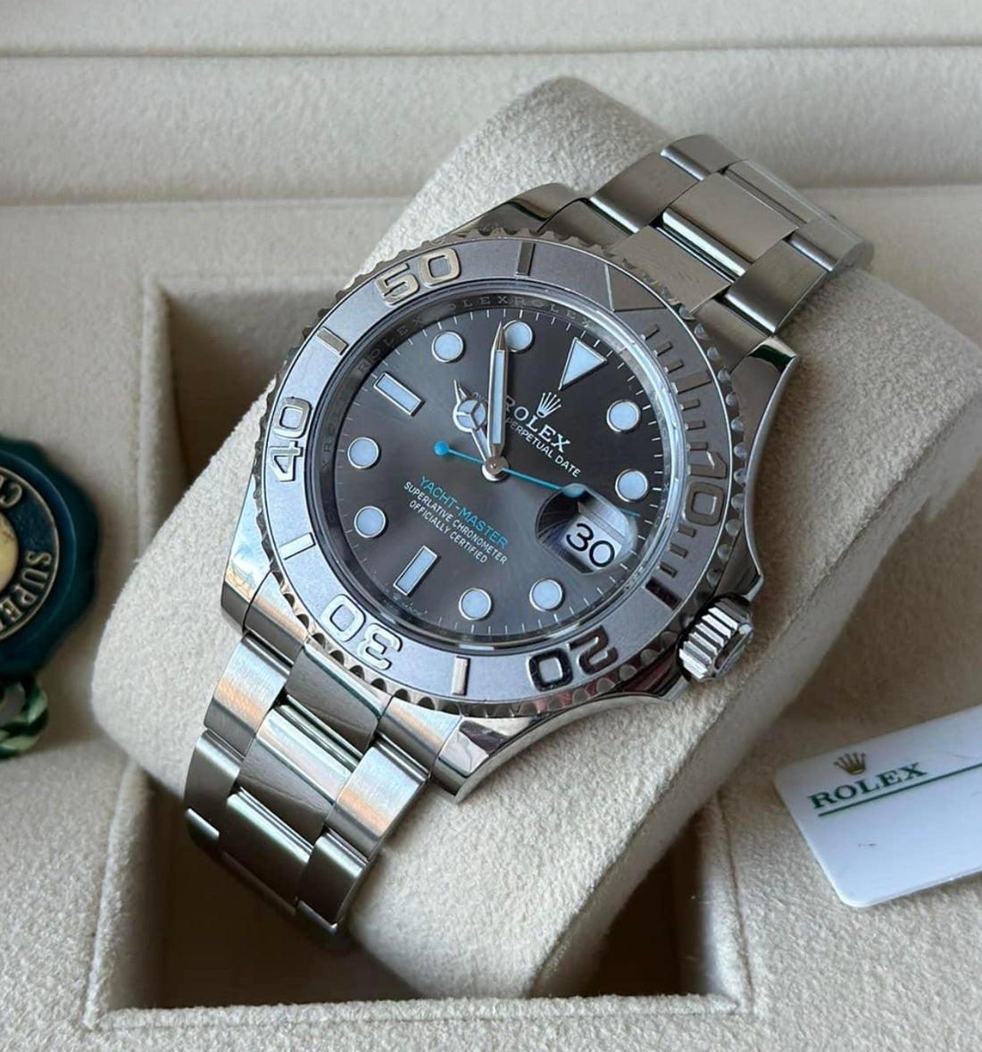 UNWORN 2024 Rolex Yacht-Master 40, 126622 RHODIUM DIAL