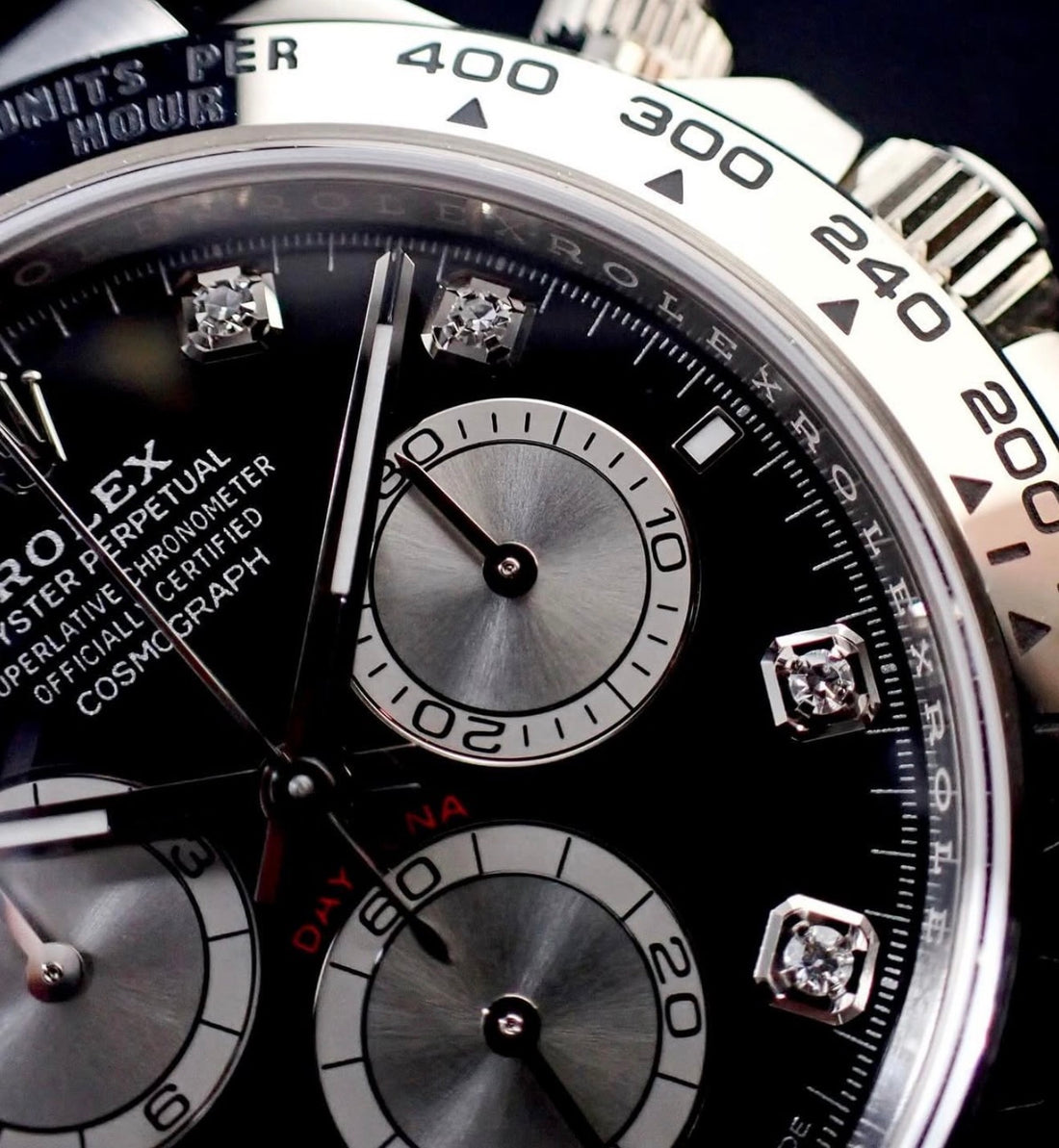 Rolex Daytona Cosmograph UNWORN 2025 Black Diamond Dial 126509g