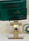 Rolex GMT-Master II 126718GRNR yellow-gold Jubilee bracelet clasp with box, card and hangtag