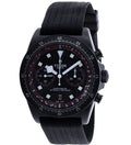 Tudor Pelagos FXD Chrono Cycling Edition M25827KN-0001, black case, dial and fabric strap, straight-on front view
