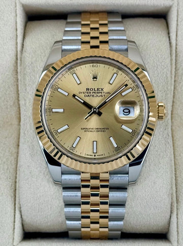 Rolex Datejust 41 CHAMPAGNE JUBILEE UNWORN 2026