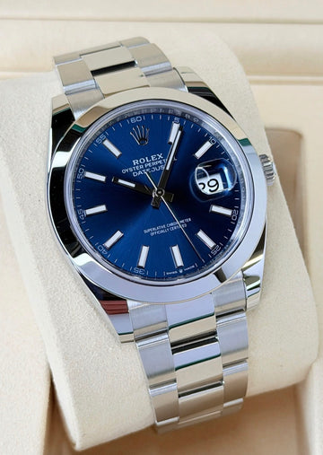 Rolex Datejust 41 BLUE Dial 126300 UNWORN 2026