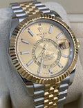 Rolex Sky-Dweller Champagne Dial Jubilee Bracelet 336933