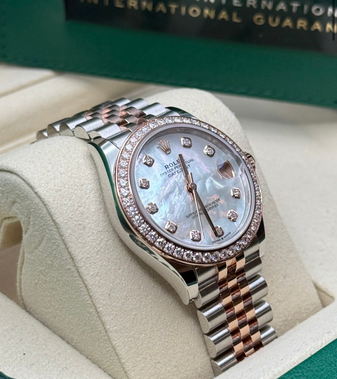 Rolex Datejust 31 Mother-of-Pearl Dial Jubilee Bracelet 278381RBR Unworn 2026