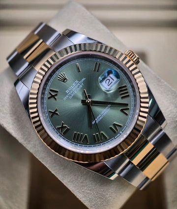 Rolex Datejust 41 Green Roman Dial Oyster 126333 Unworn 2026
