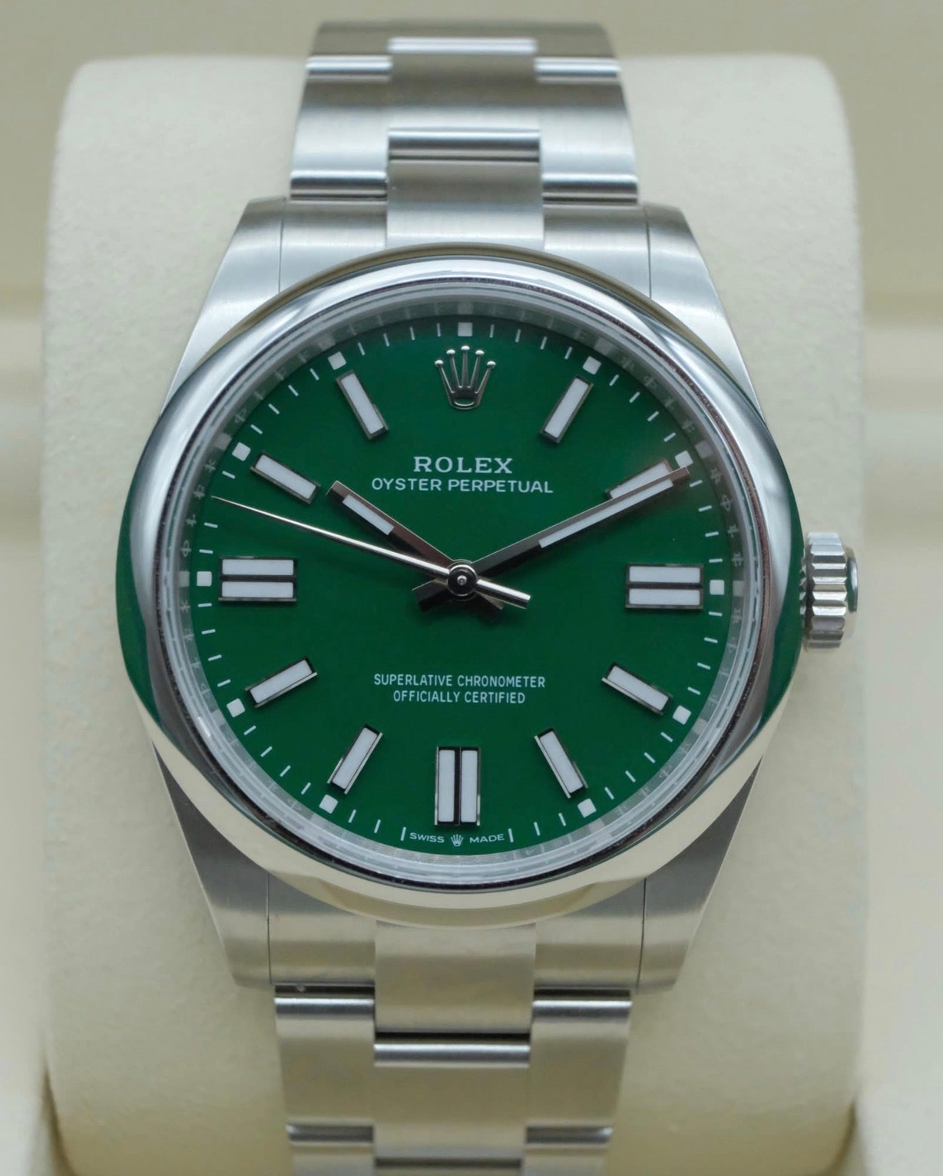 Rolex Oyster Perpetual 41 Green Dial 134300