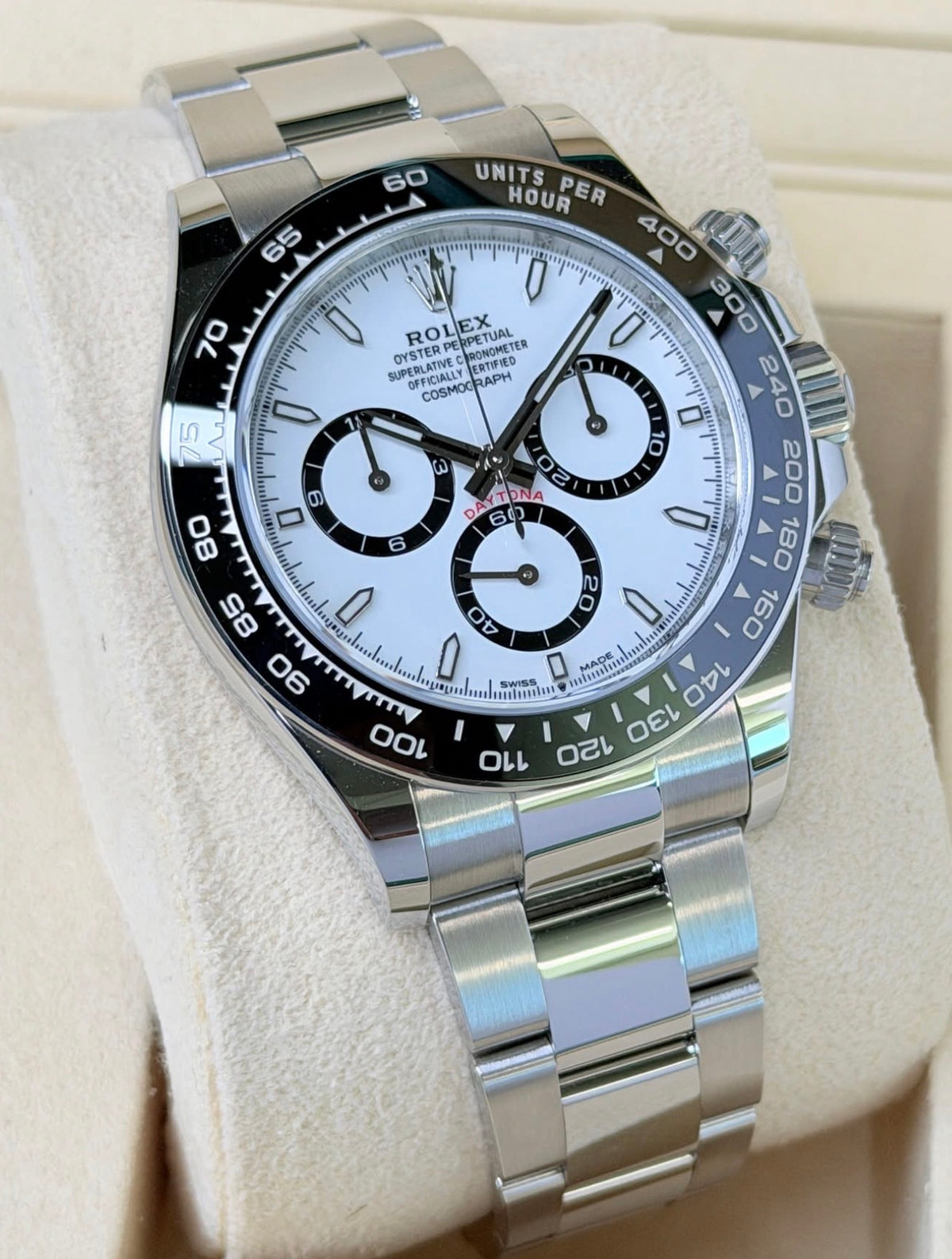 Rolex Cosmograph Daytona "Panda" White Dial 126500LN UNWORN 2025