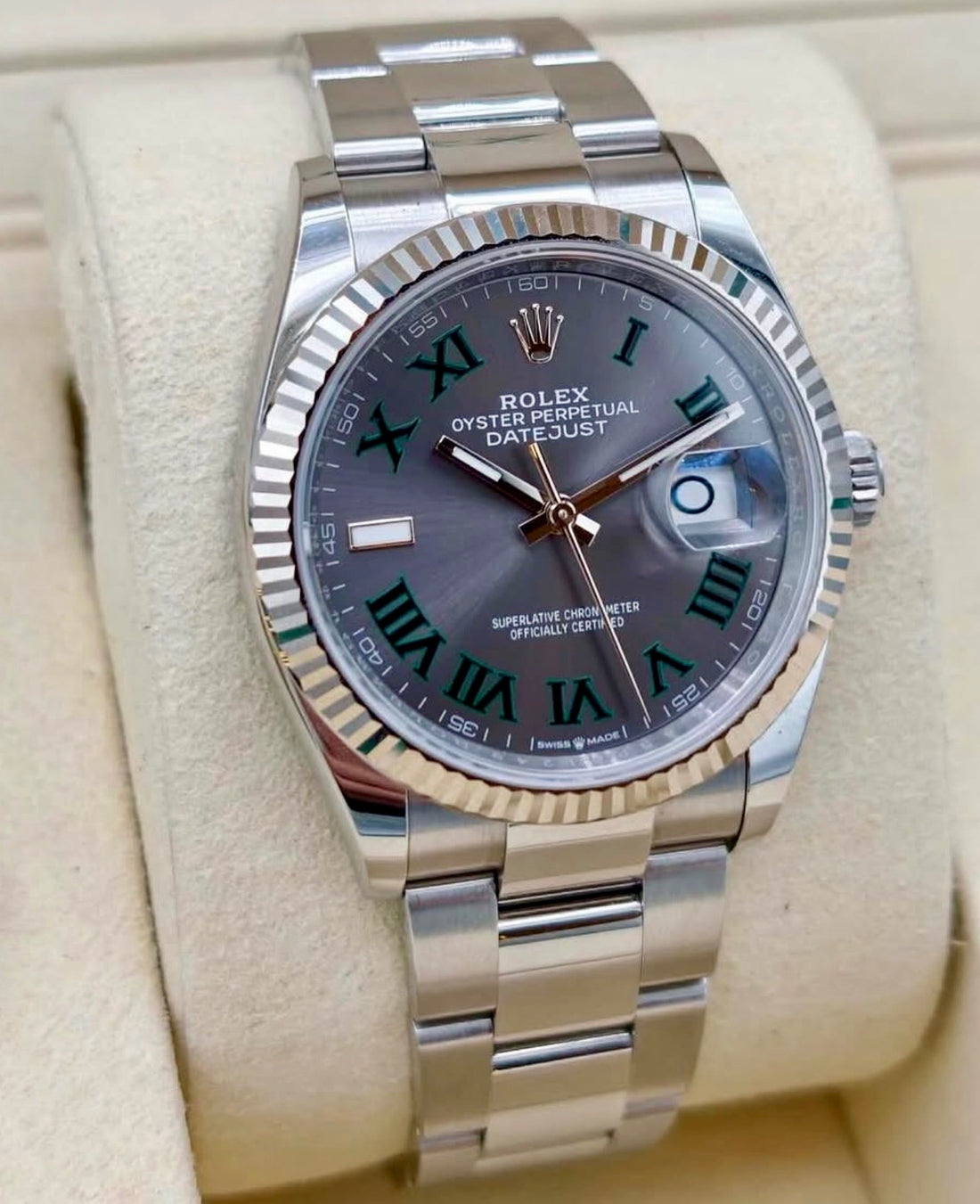 Rolex Datejust 36 Wimbledon Oyster 126234 UNWORN 2026