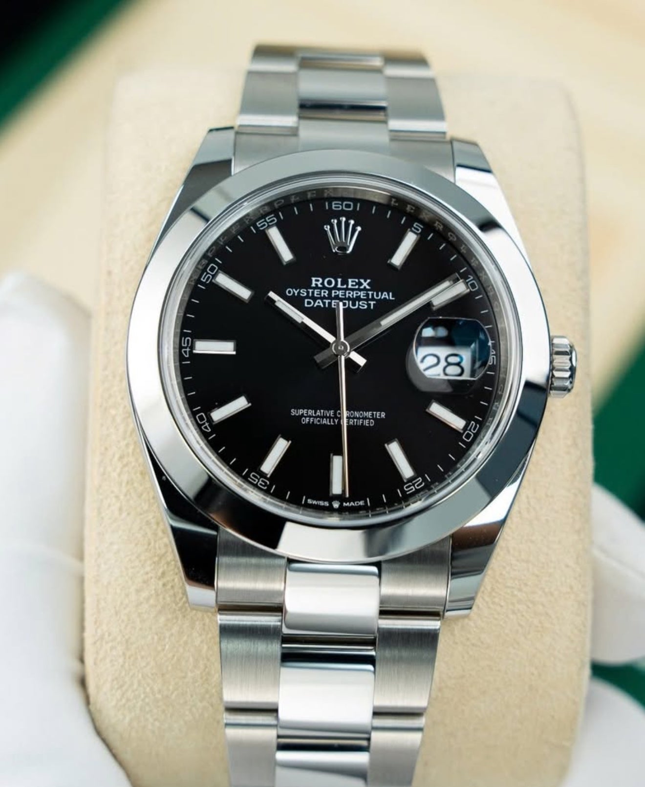 Rolex Datejust 41 UNWORN 2025 Datejust 41 Black Dial Oyster
