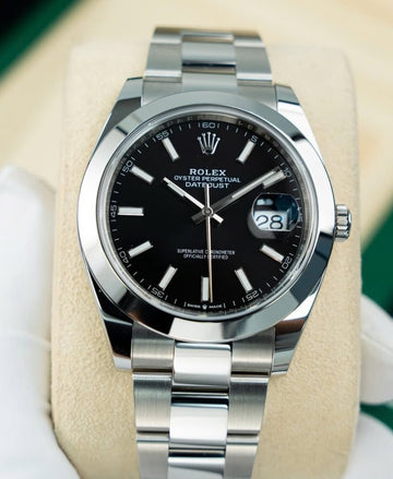 Rolex Datejust 41 UNWORN 2025 Datejust 41 Black Dial Oyster