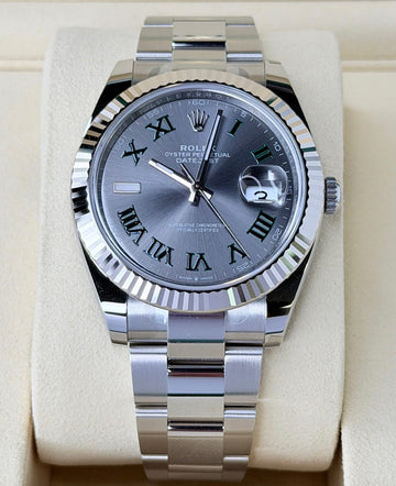 Rolex Datejust 41 UNWORN 2025 Datejust 41 WIMBLEDON DIAL 126334