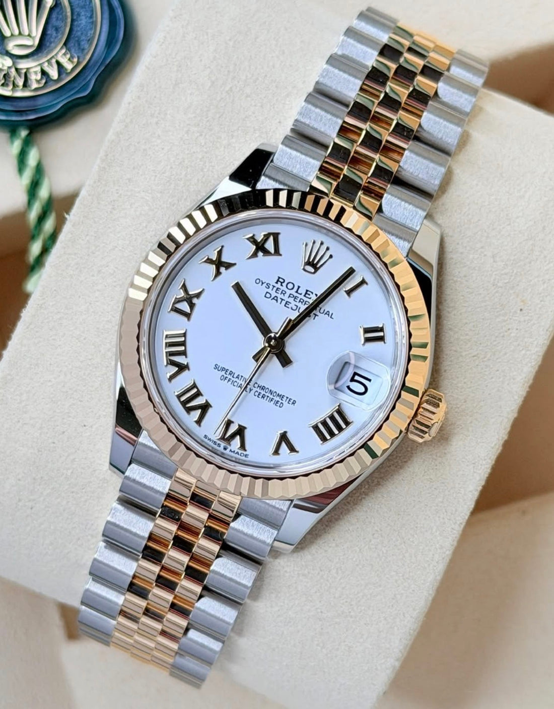 Rolex Datejust 31 White Roman Dial 278273 Unworn 2026