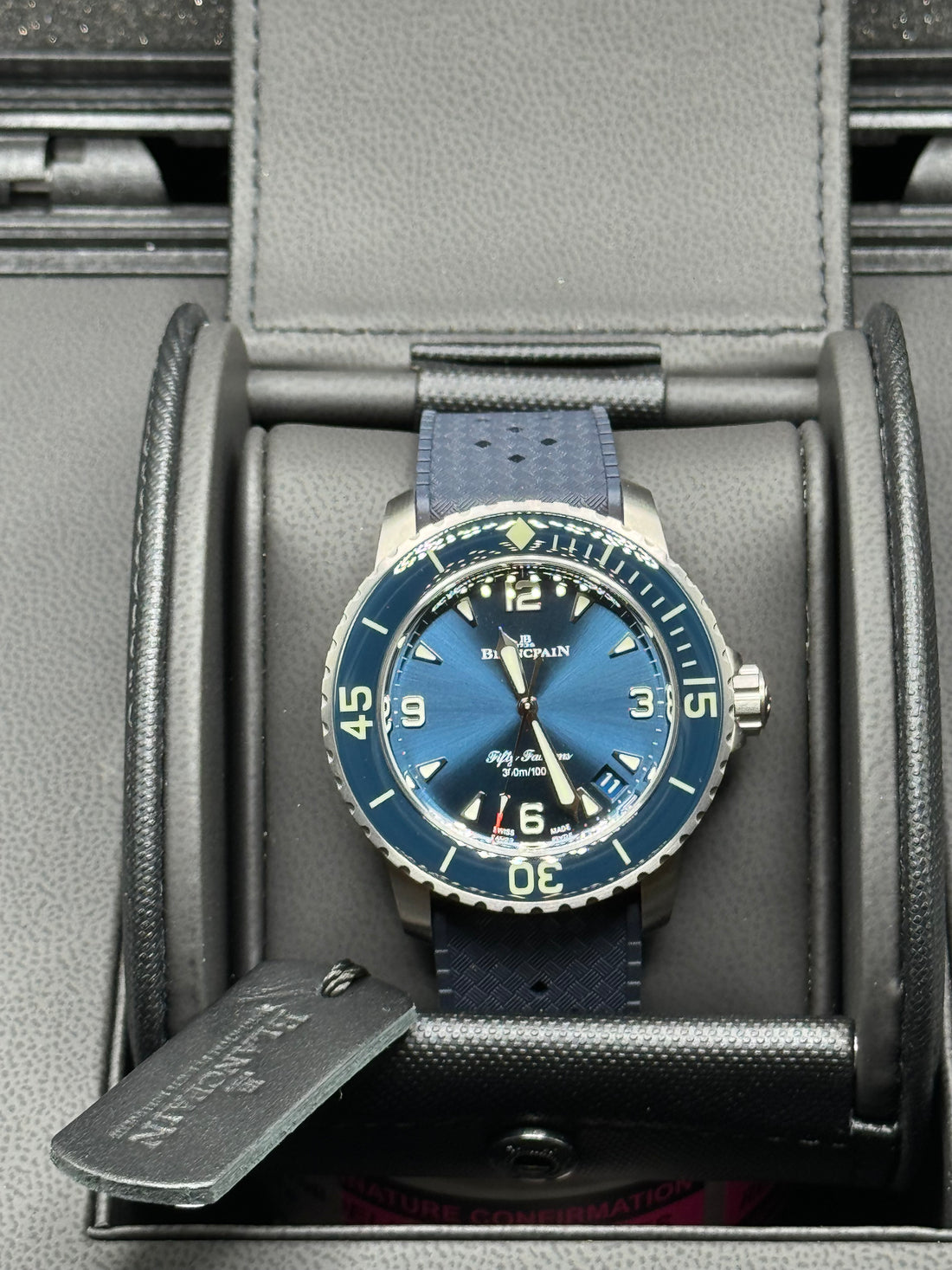 UNWORN 2024 Blancpain Fifty Fathoms Automatique 42MM BLUE DIAL 5010 12B40 O64B