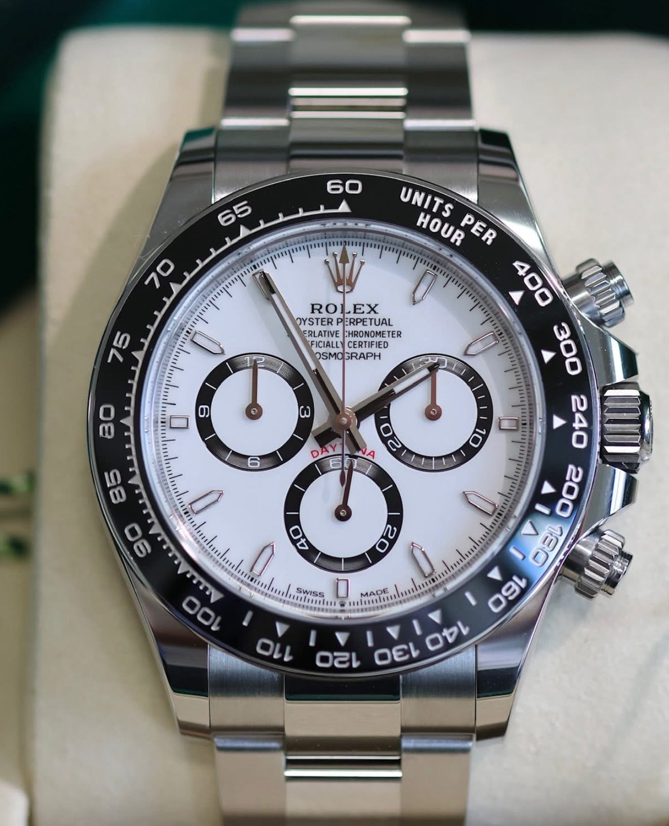 Rolex Cosmotgraph Daytona 40 “PANDA” 126500LN WHITE DIAL UNWORN 2026