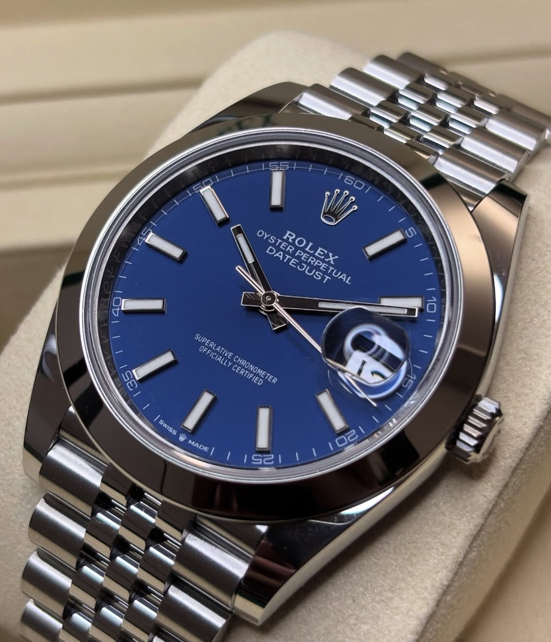 Rolex Datejust 41 UNWORN 2025 Datejust 41 BLUE JUBILEE 126300