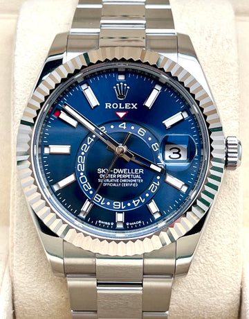 Rolex Sky-Dweller BLUE DIAL Oyster Bracelet 336934 UNWORN 2026