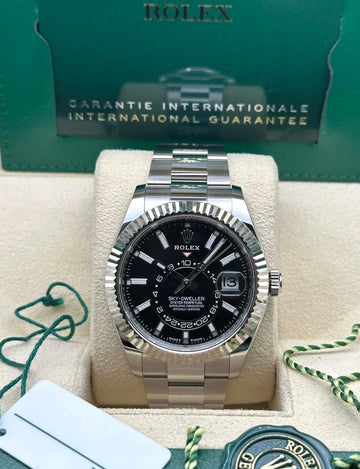 Rolex Sky-Dweller NEW 2024 Sky-Dweller 336934 Black Dial
